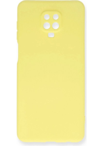 Ieg Xiaomi Redmi Note 9 Pro Kılıf Nano Içi Kadife Silikon - Sarı