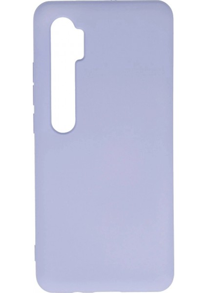 Ieg Xiaomi Mi Note 10 Lite Kılıf Nano Içi Kadife Silikon - Lila