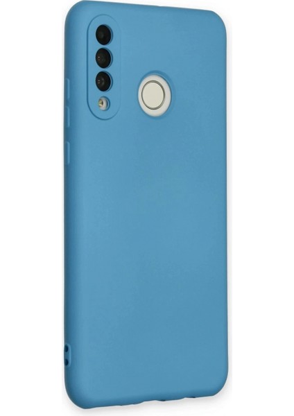 Ieg Huawei P30 Lite Kılıf Nano Içi Kadife Silikon - Mavi fiyatları