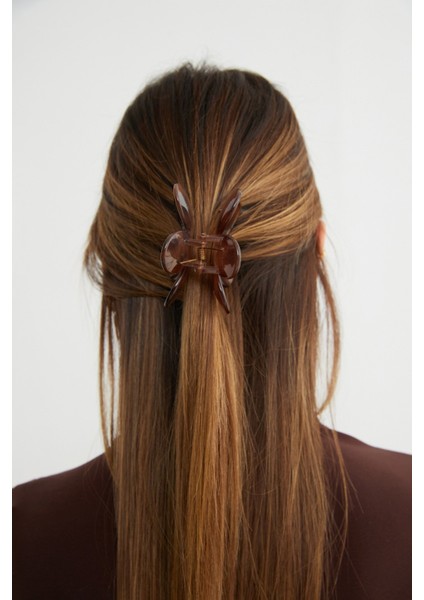 Leopar Desenli Çiçek Mandal Toka modelleri