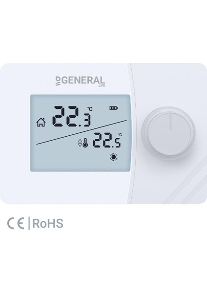Life Mitra HT250S Kablolu Oda Termostatı