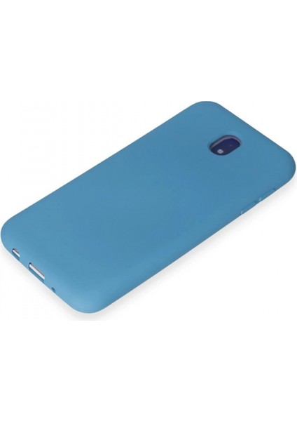 Ieg Samsung Galaxy J7 Pro / J730 Kılıf Nano Içi Kadife Silikon - Mavi fırsatları