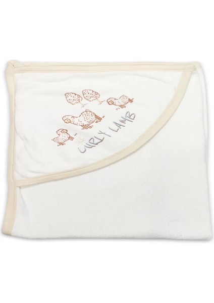 Bistyle Curly Lamb Tulum 15108 Bej Mavi Ekru