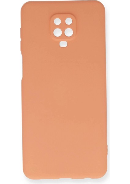 Ieg Xiaomi Redmi Note 9 Pro Kılıf Nano Içi Kadife Silikon - Turuncu