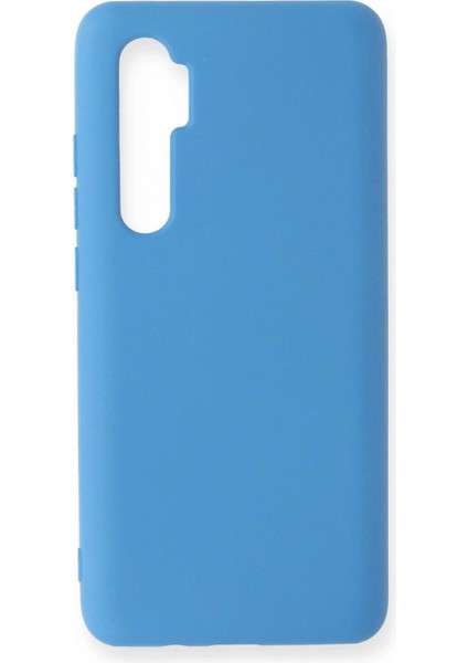 Ieg Xiaomi Mi Note 10 Lite Kılıf Nano Içi Kadife Silikon - Mavi