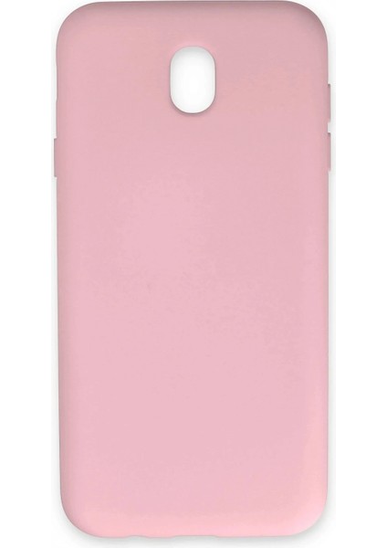 Ieg Samsung Galaxy J7 Pro / J730 Kılıf Nano Içi Kadife Silikon - Pudra