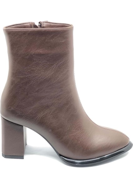 Feles Dikiş Detaylı Klasik Topuklu Kadın Bot fiyatları