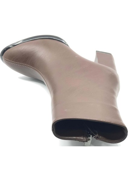 Feles Dikiş Detaylı Klasik Topuklu Kadın Bot fırsatları