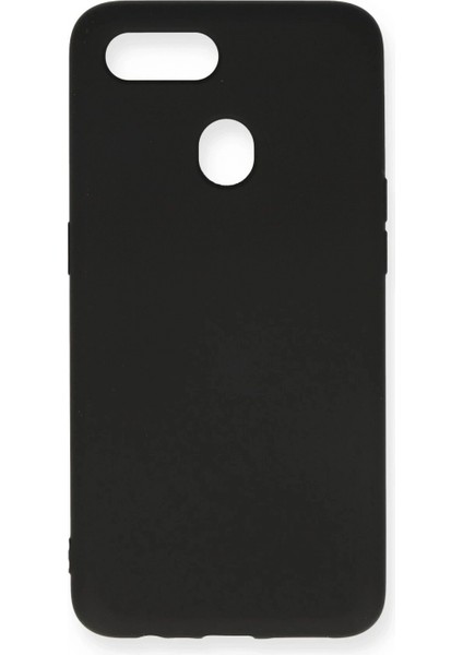 Ieg Oppo A12 Kılıf Nano Içi Kadife Silikon - Siyah