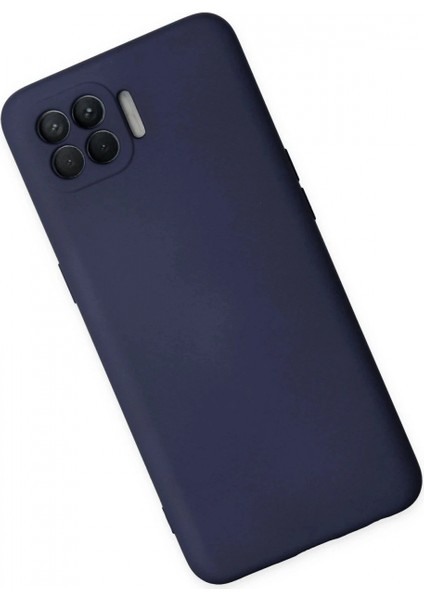 Ieg Oppo Reno 4 Lite Kılıf Nano Içi Kadife Silikon - Lacivert modelleri