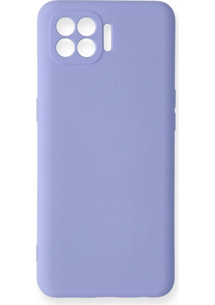 Ieg Oppo Reno 4 Lite Kılıf Nano Içi Kadife Silikon - Lila