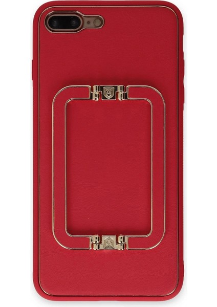 Ieg iPhone 7 Plus Kılıf Coco Elit Kapak - Kırmızı