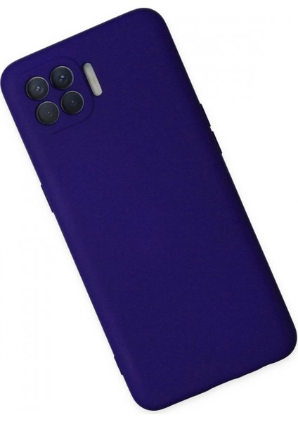 Ieg Oppo Reno 4 Lite Kılıf Nano Içi Kadife Silikon - Mor modelleri