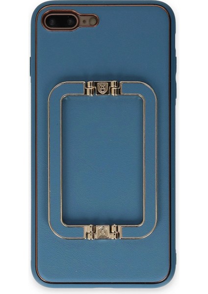 Ieg iPhone 7 Plus Kılıf Coco Elit Kapak - Mavi