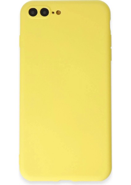Ieg iPhone 7 Plus Kılıf First Silikon - Sarı