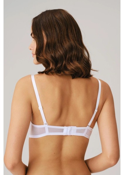 Bicomi Balenli Desteksiz Dolgusuz Askıları Çıkabilen Yaka Detaylı T-Shirt Sütyeni fiyatları