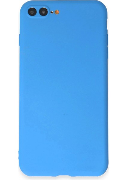 Ieg iPhone 7 Plus Kılıf First Silikon - Mavi