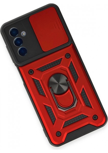 Ieg Samsung Galaxy A14 4g Kılıf Pars Lens Yüzüklü Silikon - Kırmızı fırsatları