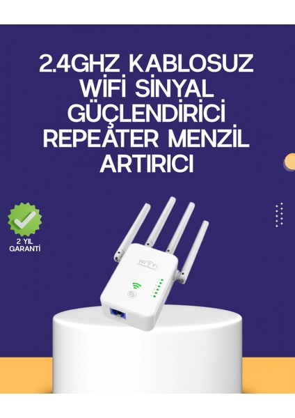Ieg® Çift Bantlı Otomatik Kurulum Wifi Repeater Menzil Genişletici