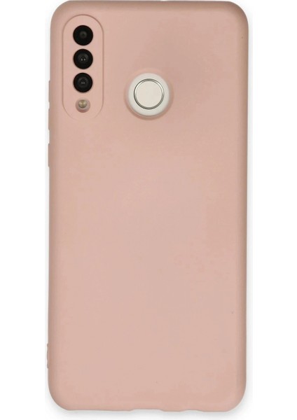 Ieg Huawei P30 Lite Kılıf Nano Içi Kadife Silikon - Pudra