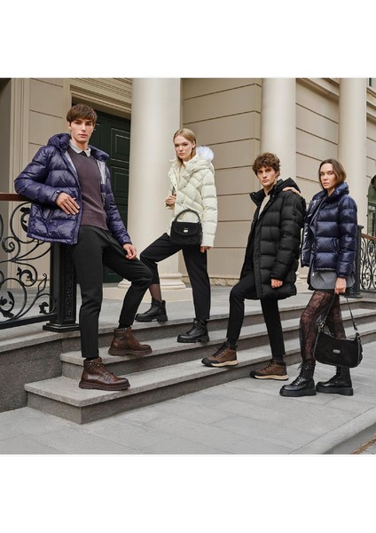 Erkek Kahverengi Hakiki Deri Günlük Bot 4K1UB16282