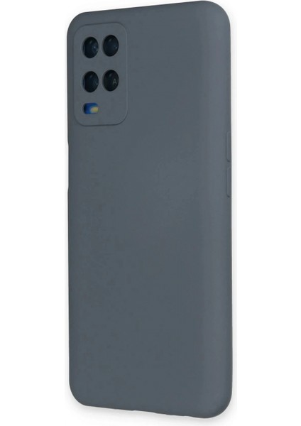 Ieg Oppo A54 4g Kılıf Nano Içi Kadife Silikon - Gri modelleri