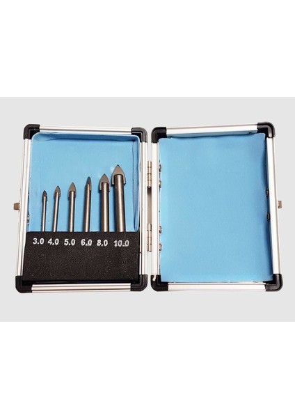 Todrill 50909 Cam Delme Ucu Seti 6 Parça