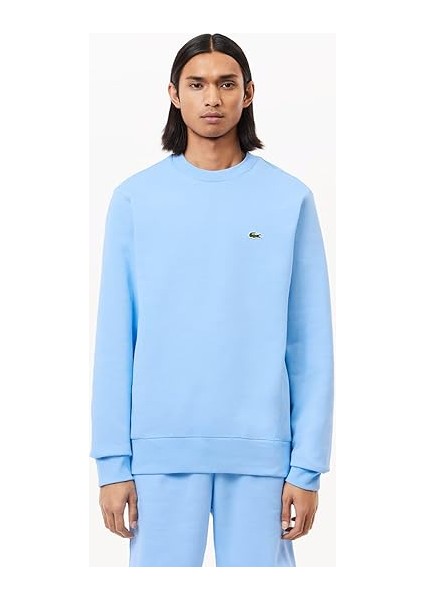 Erkek Bisiklet Yaka Regular Fit Sweatshirt