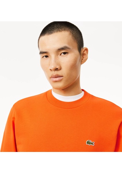 Erkek Bisiklet Yaka Regular Fit Sweatshirt fiyatları