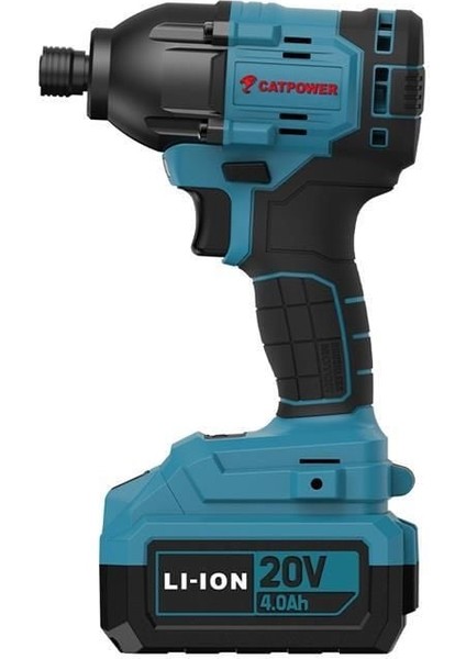 Cat Power 4222 Akülü Torklu Vidalama 4,0 Ah Tek Akülü