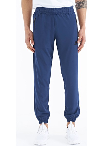 İndigo Erkek Basic Cepli Bağcıklı Rahat Form Lastik Paça Eşofman Altı - 84826