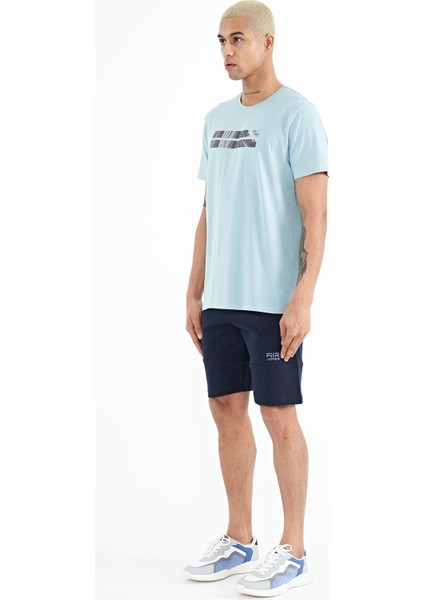Alec İndigo Standart Kalıp Erkek Şort - 81243