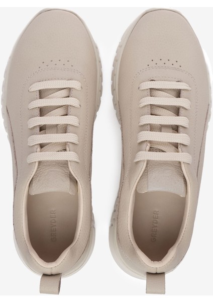 Kadın Ekru Hakiki Deri Ayakkabı 5K2SA33940 modelleri