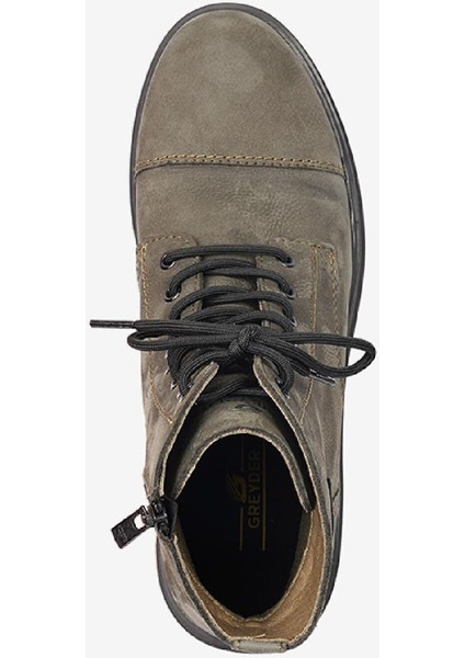 Erkek Haki Hakiki Deri Military Bot 5K1UB15070N fırsatları