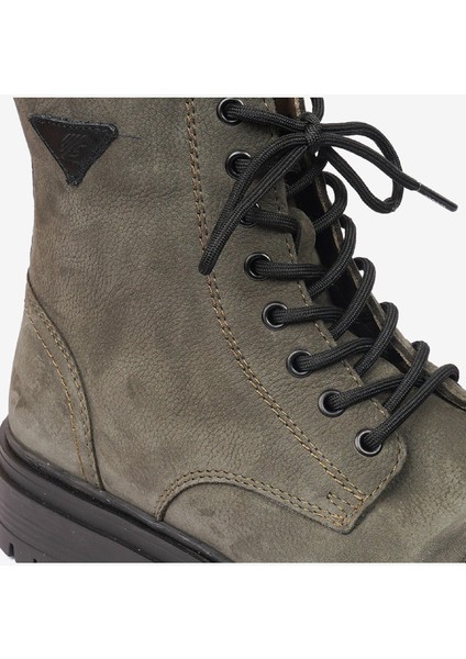 Erkek Haki Hakiki Deri Military Bot 5K1UB15070N indirimleri