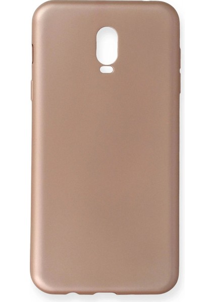Ieg Samsung Galaxy C8 Kılıf First Silikon - Rose Gold