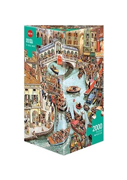 29843 O Sole Mio Triangular 2000 Parça, Doro Goebel & Peter, Poster Dahil fiyatları