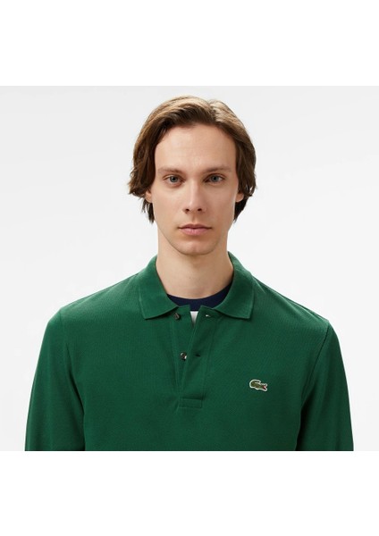 Polo Yaka Uzun Kol Slim Fit Sweatshirt fırsatları