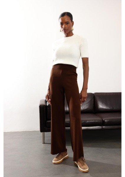 Kahverengi Triko Pantolon R0076 fiyatları