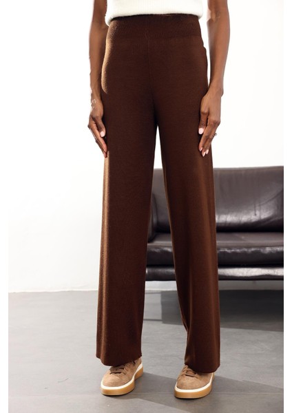 Kahverengi Triko Pantolon R0076 fırsatları