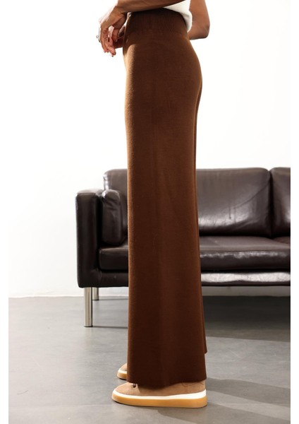 Kahverengi Triko Pantolon R0076 indirimleri