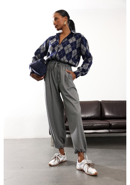 Gri Beli Lastikli Kumaş Pantolon 2006 fiyatları