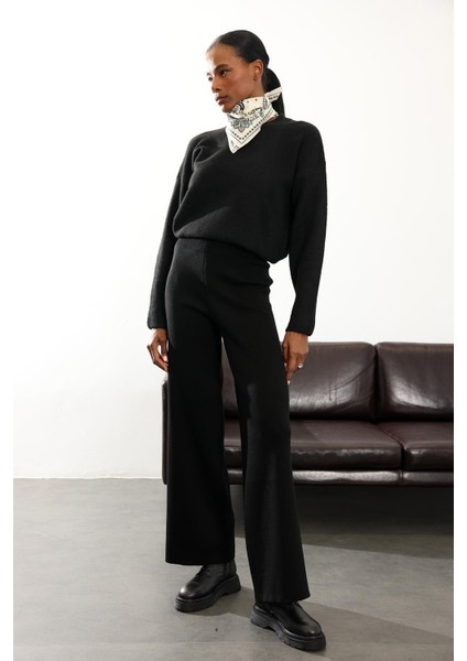 Siyah Triko Pantolon R0076