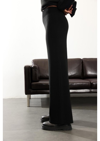 Siyah Triko Pantolon R0076 indirimleri