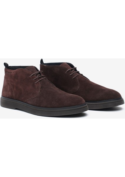 Erkek Kahverengi Hakiki Deri Bot 5K1UB18492S modelleri