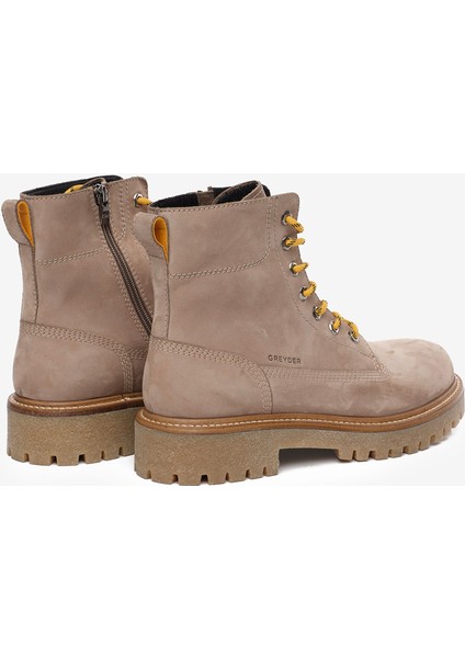 Erkek Vizon Hakiki Deri Military Bot 5K1UB18872