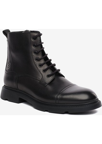 Erkek Siyah Hakiki Deri Klasik Bot 5K1YB18710 fiyatları