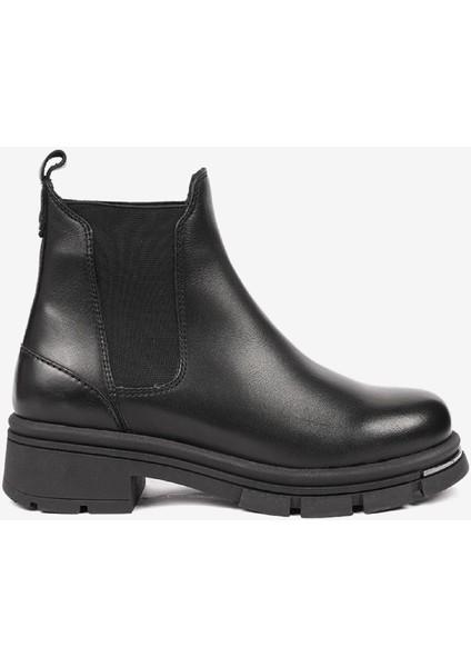 Kadın Siyah Hakiki Deri Chealse Bot 5K2OB33980