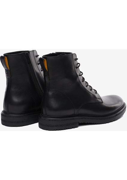 Erkek Siyah Hakiki Deri Military Bot 5K1YB18722 fırsatları