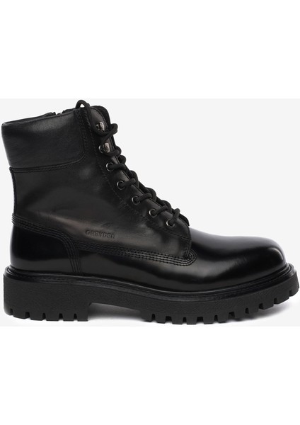 Erkek Siyah Hakiki Deri Military Bot 5K1UB18870